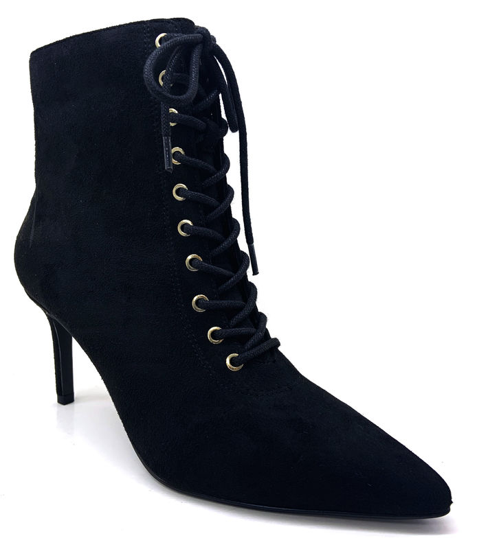 Comodidade Stiletto Calcanhar mulheres botas com padrão sólido tipo