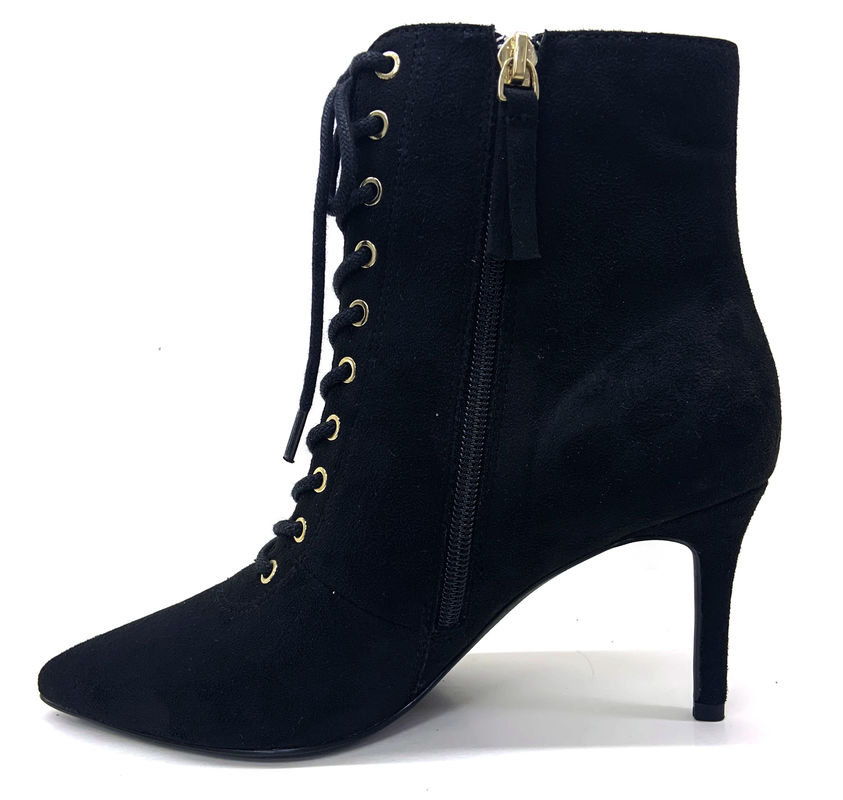 Comodidade Stiletto Calcanhar mulheres botas com padrão sólido tipo