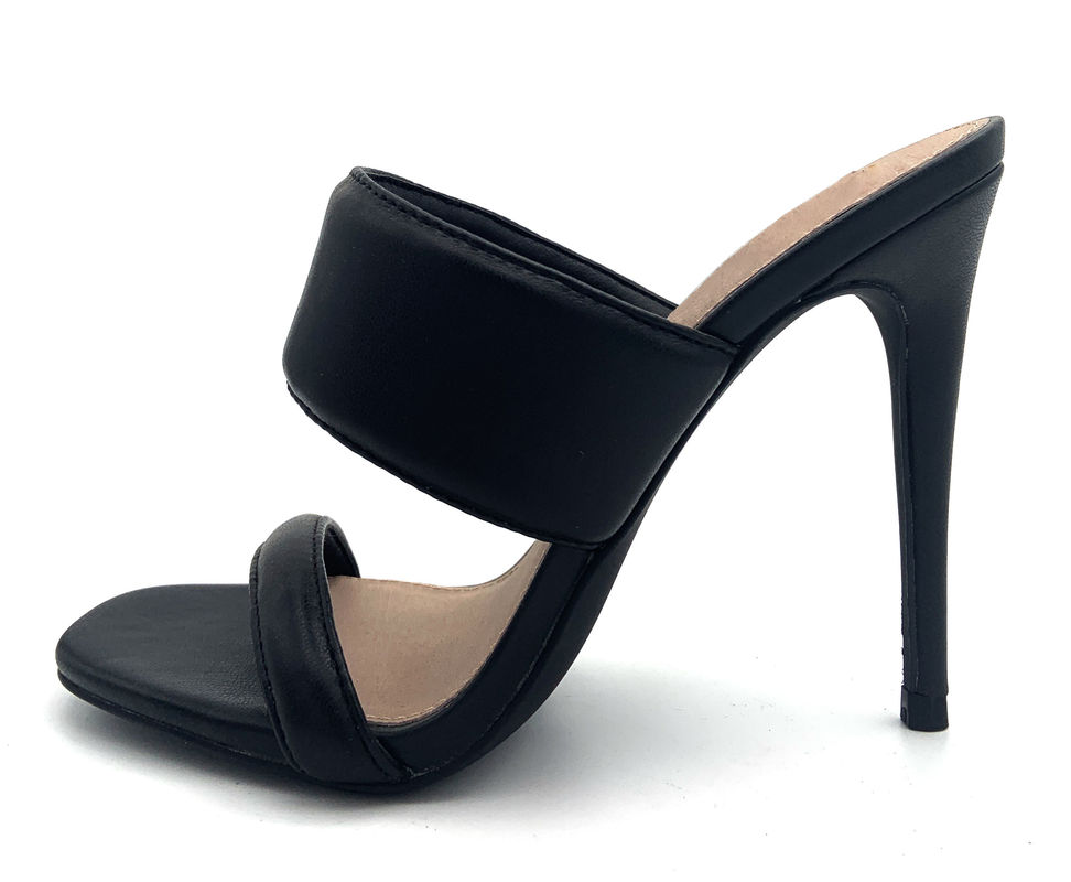Mulheres sem traseiro Mulheres de salto alto com talão de bloco Stiletto Tipo de talão