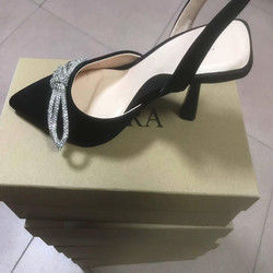 Sandais de salto alto para mulheres personalizados com cor branca vermelha azul