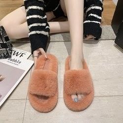 Slip On Type Summer Slides Mulheres com dedos abertos Estilo e conforto
