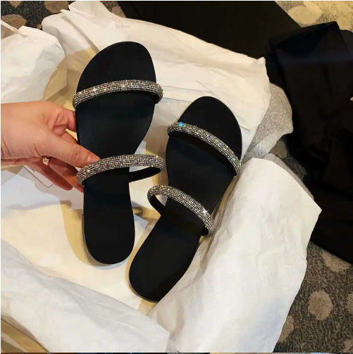 Sandalias Flat Summer com Fivela Tipo de fechamento