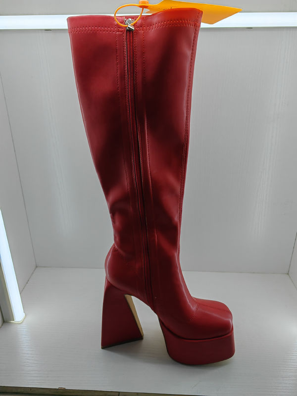 Sapatos de botas confortáveis para mulheres com sola externa de borracha para uso casual versátil